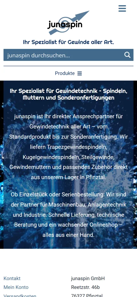 Mobilansicht: junaspin